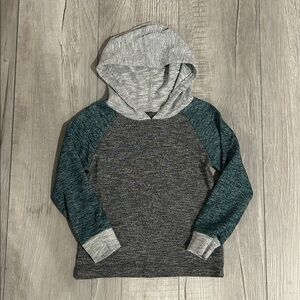 The Children’s Place Toddler Boys Hooded Long Sleeve Shirt, Size 3T